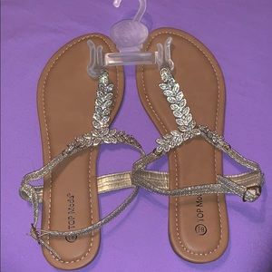 Glittered Sandals - Never Worn
